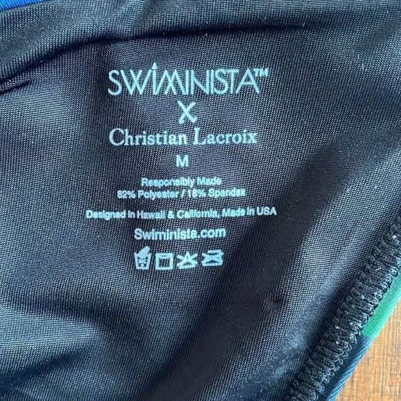 Swiminista x Christian Lacroix Bikini Bottom Butterfly 🦋 Print, M - Picture 4 of 9